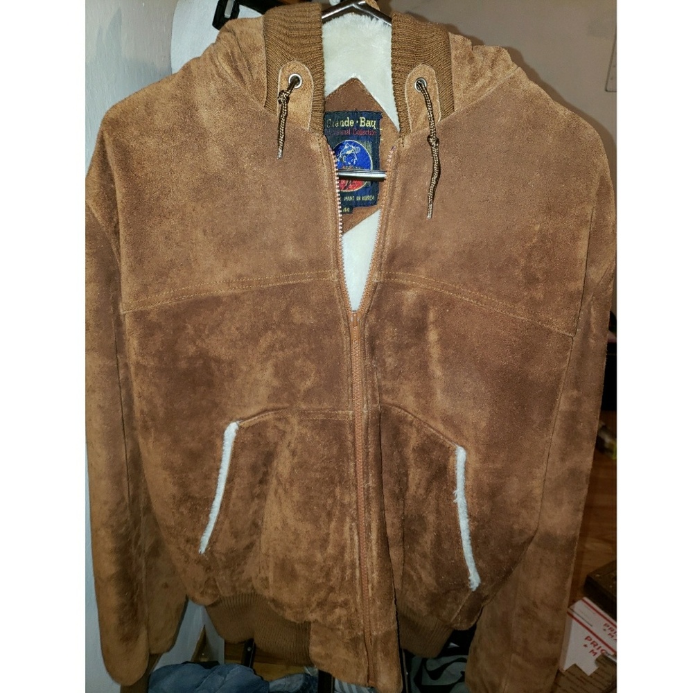Brown Grande Bay Leather Jacket